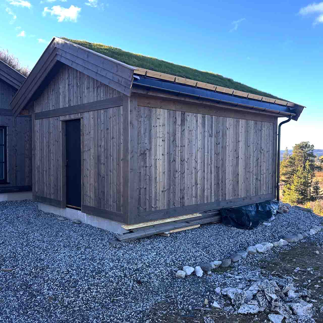 Hallingbod på hyttetomt