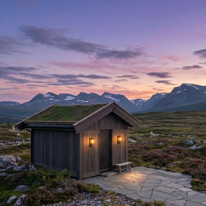 Hallingbod — bod til hytte i Hallingdal